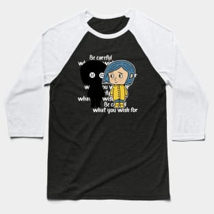 Coraline Baseball T-Shirt